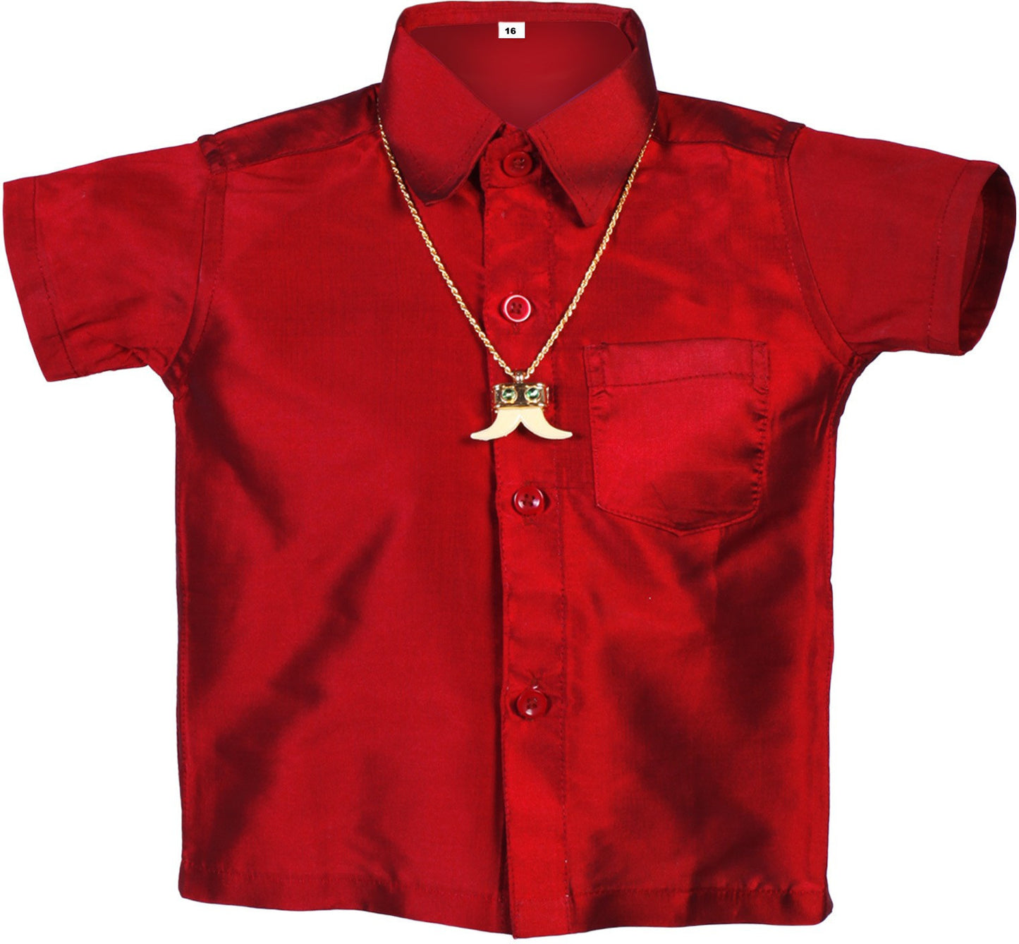Boys Dhoti & Kurta Set Maroon