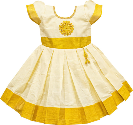 Kerala Kasavu Lehenga Choli White- Just Dropped !