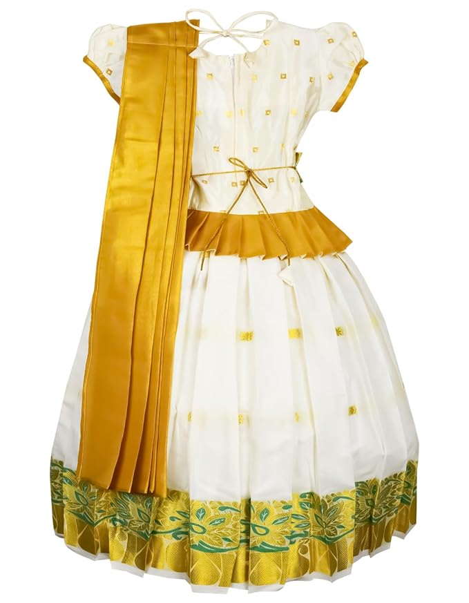 AMIRTHA FASHION New Half Saree -KKLSGold