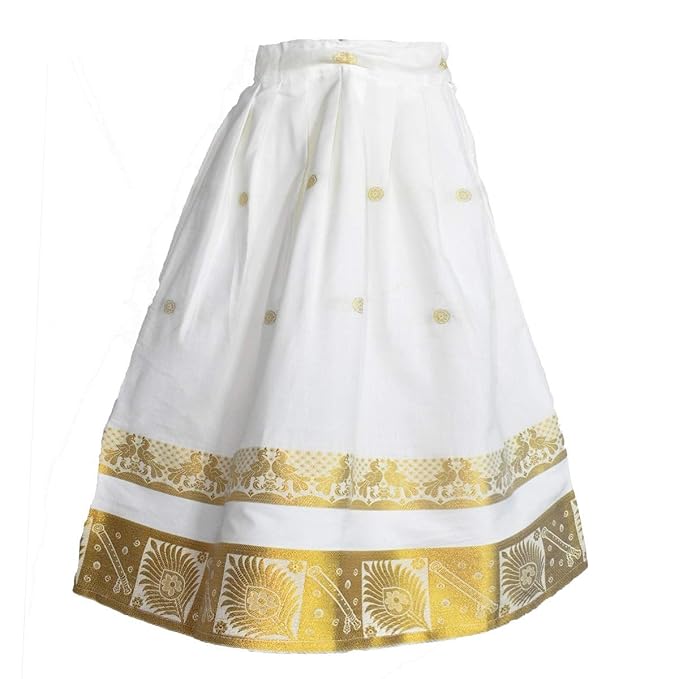 AMIRTHA FASHION kids Half Saree- RHSKGold