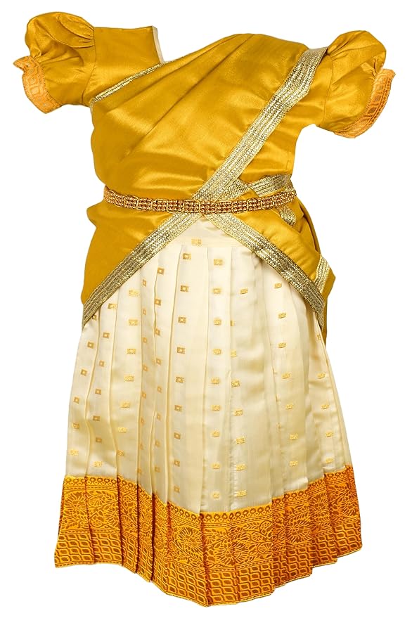 Half Saree Gold