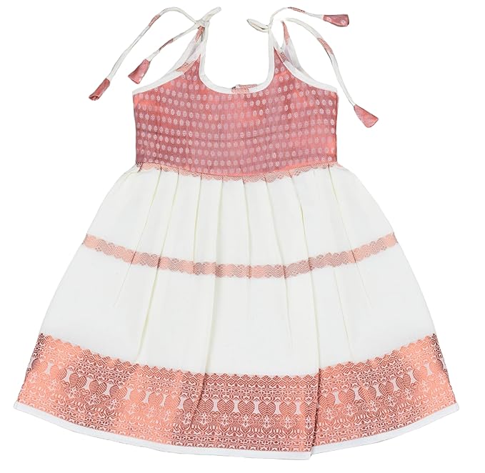 AMIRTHA FASHION Pattu Frock-KcopperF