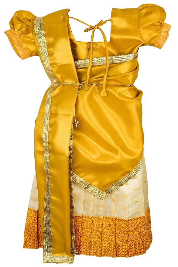 Half Saree Gold