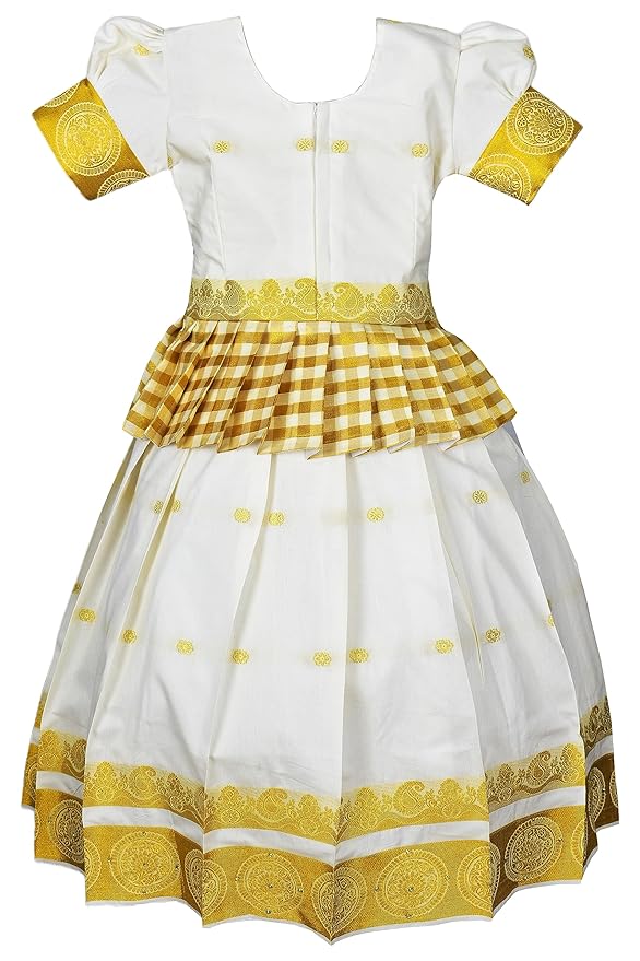 AMIRTHA FASHION Pattu Pavadai Lehenga Choli-RadhaK