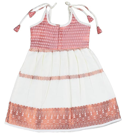AMIRTHA FASHION Pattu Frock-KcopperF