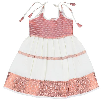 AMIRTHA FASHION Pattu Frock-KcopperF